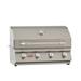 Bull Outdoor Products Outlaw 4-Burner Built-In Convertible Gas Grill Stainless Steel in Gray | 21.25 H x 30.5 W x 9.13 D in | Wayfair 26038