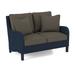 Braxton Culler Gibraltar 52" Round Arm Loveseat w/ Reversible Cushions Cotton/Polyester/Other Performance Fabrics | 36 H x 52 W x 36 D in | Wayfair