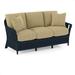 Braxton Culler Boca 78" Flared Arm Sofa w/ Reversible Cushions Linen in Blue | 36 H x 78 W x 35 D in | Wayfair 973-011/0863-93/BLUEBERRY