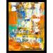 Buy Art For Less 'Traffic Jam I Poster' by Elizabeth Stack Framed Painting Print Paper in Orange/Yellow | 16 H x 12 W x 1 D in | Wayfair