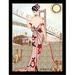 Buy Art For Less 'San Francisco Diva' by Jill Meyer Framed Graphic Art Paper in Brown/Pink/Red | 18.5 H x 22.5 W x 1.25 D in | Wayfair