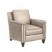 Armchair - Bradington-Young Davidson 33" W Armchair Leather/Genuine Leather in Gray | 36 H x 33 W x 37.5 D in | Wayfair 534-25-922000-82-CO-#9GM