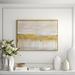 Casa Fine Arts Untitled Original No1 - Floater Frame Painting Print on Canvas in Brown | 12 H x 16 W x 2 D in | Wayfair 33454-01