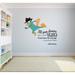 Design W/ Vinyl Dreams Perry the Platypus Wall Decal Vinyl in Black/Green | 16 H x 16 W in | Wayfair Disney Quotes 17a