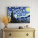 Lark Manor™ 'Starry Night' by Vincent Van Gogh Wrapped Canvas Print Canvas in Blue/Brown/Green | 18 H x 24 W x 2 D in | Wayfair