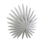 Corbett Lighting Savvy 1 Light Wall Sconce Metal in White | 12.75 H x 12.25 W x 4.75 D in | Wayfair 310-11-GSW