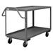 Durham Manufacturing Rolling Service Cart Metal in Gray | 37 H x 42 W x 24.25 D in | Wayfair RSCE1P-2436-2-5PO-95