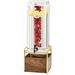 Cal-Mil 384 oz. Beverage Dispenser Plastic/Acrylic in Brown | 24 H x 8.25 W in | Wayfair 3703-3-46