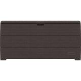 Duramax Building Products CedarGrain 110 Gallon Water Resistant Lockable Deck Box Resin/Plastic in Brown | 24 H x 50 W x 27 D in | Wayfair 86602