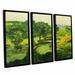 Darby Home Co Cotton in the Elms 3 Piece Framed Painting Print on Canvas Set Canvas in White | 24 H x 36 W x 2 D in | Wayfair DRBC2822 31558654