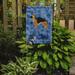 Caroline's Treasures Cavalier King Charles Spaniel Welcome 2-Sided Polyester 15 x 12 in. Garden Flag in Blue | 15 H x 11.5 W in | Wayfair CK6244GF