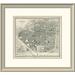 East Urban Home 'Brussels, Belgium, 1860' Framed Print Paper in Gray | 22 H x 24 W x 1.5 D in | Wayfair EASN3600 39505636