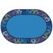 72 x 0.312 in Rug - Carpets for Kids Premium Tufted Blue Area Rug | 72 W x 0.312 D in | Wayfair 2806