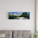 East Urban Home 'Images Bow Bridge, Central Park, Nyc, New York City, New York State, Usa' Photographic Print on Wrapped Canvas in White | Wayfair