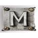 East Urban Home Letter M Sham Polyester | 20 H x 26 W x 0.1 D in | Wayfair DEF434A6F9424AD9925632FDAB26ED33