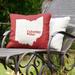 East Urban Home Indoor/Outdoor Throw Pillow Polyester/Polyfill blend in Red | 20 H x 20 W x 3 D in | Wayfair DFF856D4D69341F8815EE083C0FACF10