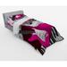 East Urban Home Music Bass Guitar Keyboard Urban Rock Backdrop Rhythm Of City Illustration Duvet Cover Set | Wayfair