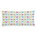 East Urban Home Birthday Indoor/Outdoor Polka Dots Lumbar Pillow Cover Polyester in White | 16 H x 36 W x 0.1 D in | Wayfair