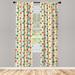 East Urban Home Semi-Sheer Rod Pocket Curtain Panels Polyester | 84 H in | Wayfair 3E7A442756B4496CADB6F986C5ED6058