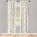 East Urban Home Polka Dots Semi-Sheer Rod Pocket Curtain Panels Polyester | 63 H in | Wayfair B12BE423014B4178A75C87F5D362E2EA