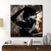 Ebern Designs 'Glitzy Mist XXVII' - Wrapped Canvas Graphic Art Print Canvas in Black/Brown | 12 H x 12 W x 1.5 D in | Wayfair