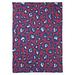 East Urban Home New York Fly Football Fleece Blanket Microfiber/Fleece/Microfiber/Fleece in Red/Blue | 50 W in | Wayfair