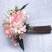 House of Hampton® Artificial Flowers Bouquet Mixed Floral Arrangement Silk in Pink | 11 H x 8 W x 6 D in | Wayfair D1518219FFB24A13BF1C1DCF138E7F46