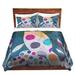 Ebern Designs Kuo Ruth Palmer Cute Bird w/ Eggs Microfiber Duvet Covers Microfiber in Blue/Gray/Pink | Twin | Wayfair