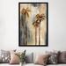 East Urban Home 'Palm Trees I' Graphic Art Print on Wrapped Canvas, Cotton in Brown/Green/White | 12 H x 8 W in | Wayfair