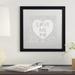 East Urban Home 'Love Me Do' Framed Graphic Art Canvas, Wood in Black/White | 11 H x 11 W x 0.75 D in | Wayfair 7AABFAE8CE6D44838F2E350CFA5A649C