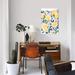 East Urban Home 'Unbound Blossoms I' Graphic Art Print on Canvas Canvas, Cotton in Blue/Green/White | 12 H x 8 W x 0.75 D in | Wayfair