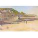 Buyenlarge The Port & The Quay at Bessin by George Seurat - Print in White | 24 H x 36 W x 1.5 D in | Wayfair 0-587-71148-LC2436