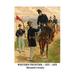 Buyenlarge Western Frontier 1855 1858 Mounted Cavalry - Print in White | 36 H x 24 W in | Wayfair 0-587-29143-5C2436