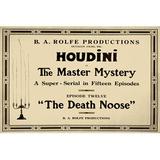 Buyenlarge Houdini in 'The Master Mystery' a Super-Serial in Fifteen Episodes - Unframed Textual Art Print in Black | 20 H x 30 W x 1.5 D in | Wayfair
