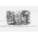 Buyenlarge 'President Harrison's Home Used as A Hospital' by Frank Leslie Painting Print in White | 24 H x 36 W x 1.5 D in | Wayfair