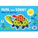 Buyenlarge Papa & Sonny - Graphic Art Print in Blue/Green/Red | 20 H x 30 W x 1.5 D in | Wayfair 0-587-22483-5C2030