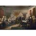 Buyenlarge Declaration of Independence by John Trumbull - Unframed Print in White | 24 H x 36 W x 1.5 D in | Wayfair 0-587-61757-LC2436