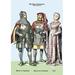 Buyenlarge German Costumes: Philip of Ingelheim & Martin of Seineheim - Graphic Art Print in Brown/Gray/Green | 30 H x 20 W in | Wayfair