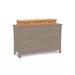 Copeland Furniture Monterey 6.25" H x 49.75" W x 16" D Accessory Case Drawer Organizer Wood in Brown | 6.25 H x 49.75 W x 16 D in | Wayfair