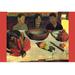 Buyenlarge 'Still Life w/ Banana' by Paul Gauguin Painting Print in Brown/Red | 20 H x 30 W in | Wayfair 0-587-26006-8C2030