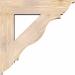 Ekena Millwork Funston Traditional Bracket Wood in Brown | 30 H x 3.5 W in | Wayfair BKT06X30X30FST01SDF