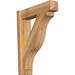 Ekena Millwork Funston Craftsman Outlooker Wood in Brown | 28 H x 6 W x 24 D in | Wayfair OUT06X24X28FST04RWR