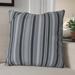 Red Barrel Studio® Escamilla Outdoor Square Pillow Cover & Insert Polyester/Polyfill/Acrylic in Gray | 15 H x 15 W x 4 D in | Wayfair