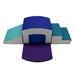 Factory Direct Partners SoftScape Tunnel Climber Plus Foam/Vinyl in Blue | 18 H x 54 W x 60 D in | Wayfair 12825-CTPU