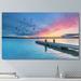 Picture Perfect International 'Ocean Skies 1' Photographic Print on Wrapped Canvas in Blue | 18 H x 30 W x 1 D in | Wayfair 704-3900_1830