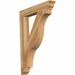 Ekena Millwork Funston Traditional Bracket Wood in Brown | 30 H x 3.5 W in | Wayfair BKT04X30X38FST01RWR