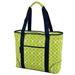 Arlmont & Co. Brandi Extra Large Insulated Tote Cotton Canvas in Green | 14.75 H x 20 W x 6 D in | Wayfair FRPK1523 42688865