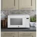 GE Appliances 21.75" 1.6 cu ft. 1150 - Watt Countertop Microwave w/ Sensor Cooking in White | 12.87 H x 21.75 W x 17.75 D in | Wayfair JES1657DMWW