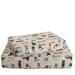 Pine Cone Hill Woof Dog Bed Cover, Linen | 25 H x 35.5 W in | Wayfair FR534-M