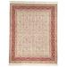 Red/White 72 W in Area Rug - Safavieh Royal Kerman Floral Hand-Knotted Wool Ivory/Red Area Rug Wool | Wayfair RK13A-6